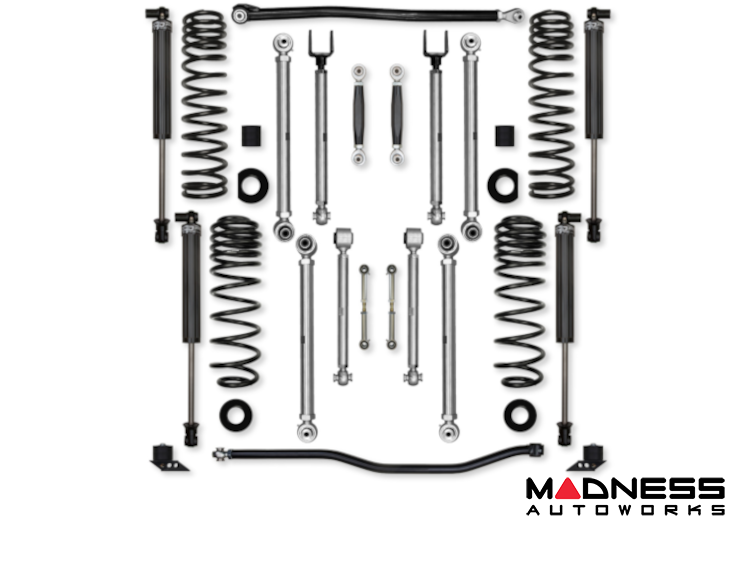 Jeep Wrangler JL Lift Kit - Rock Krawler - X Factor Pro (No Limits) - Stage 1 - 2021+ Jeep Wrangler JL Lift Kit - Rock Krawler - X Factor Pro (No Limits) - Stage 1 - 2021+